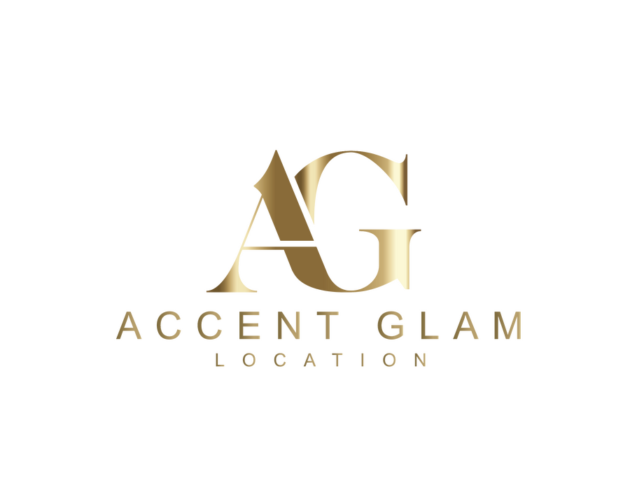 Logo Accent Glam Location